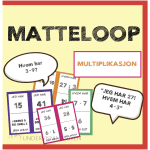 Matteloop – jeg har, hvem har? Multiplikasjon