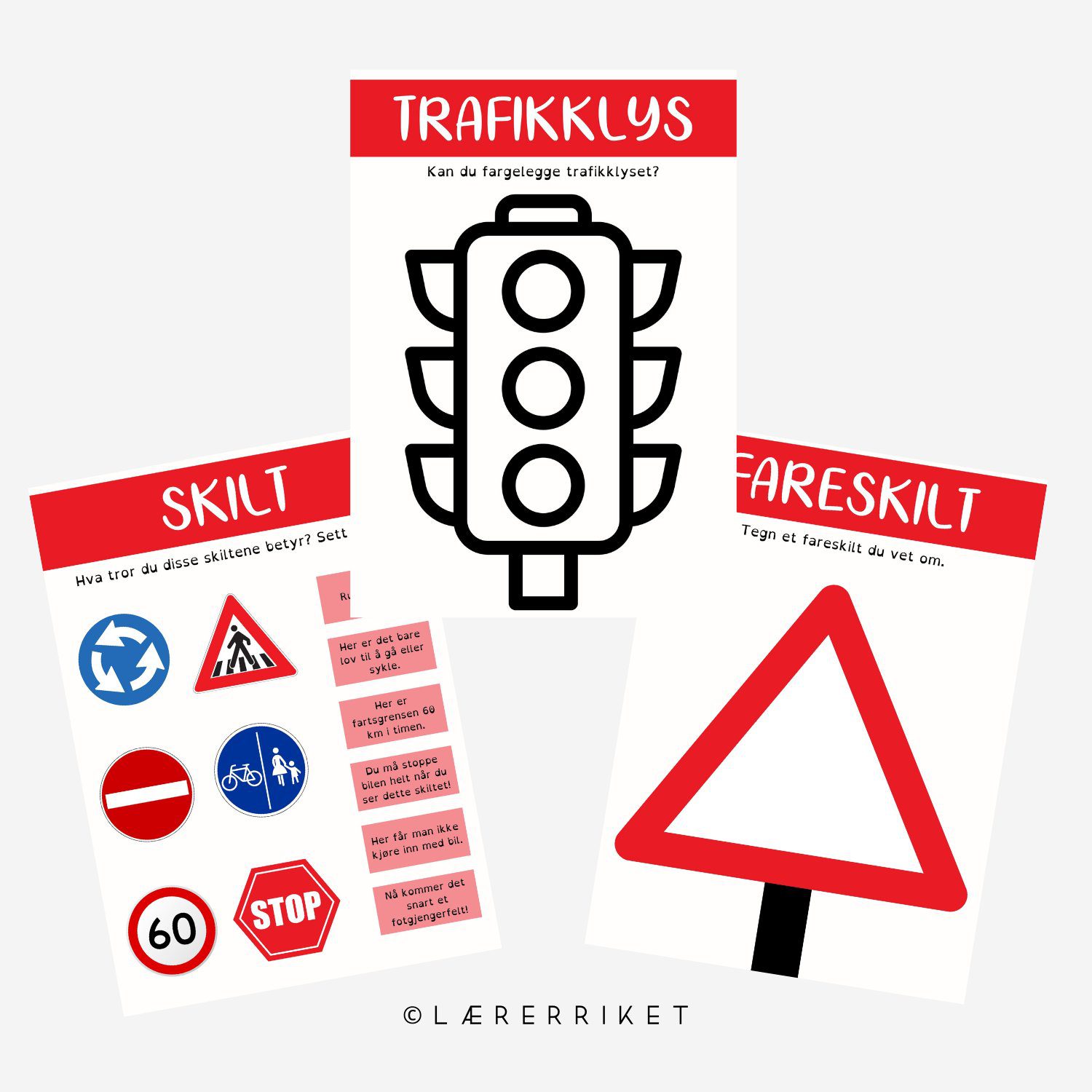 Trafikk – oppgavehefte