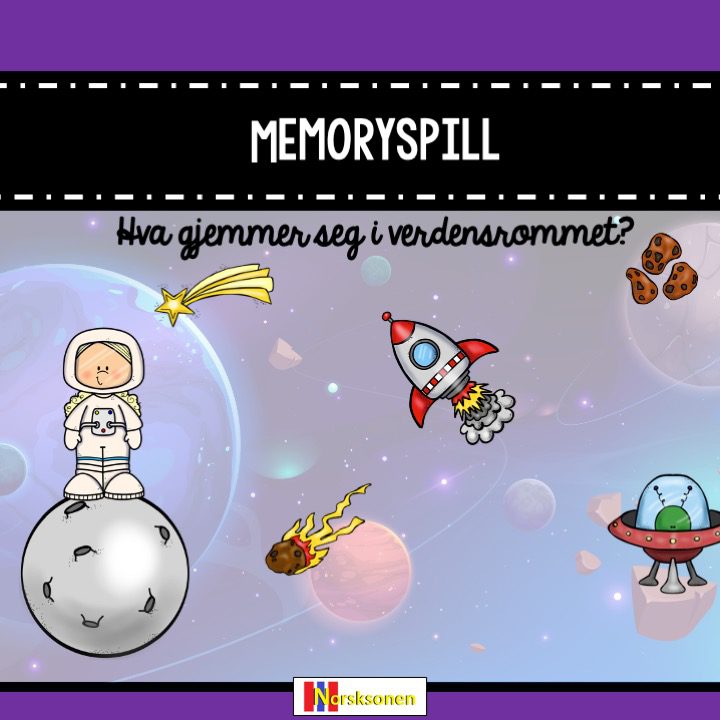 Memoryspill – Hva gjemmer seg i verdensrommet?