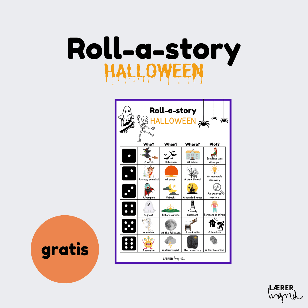 Roll-a-story Halloween