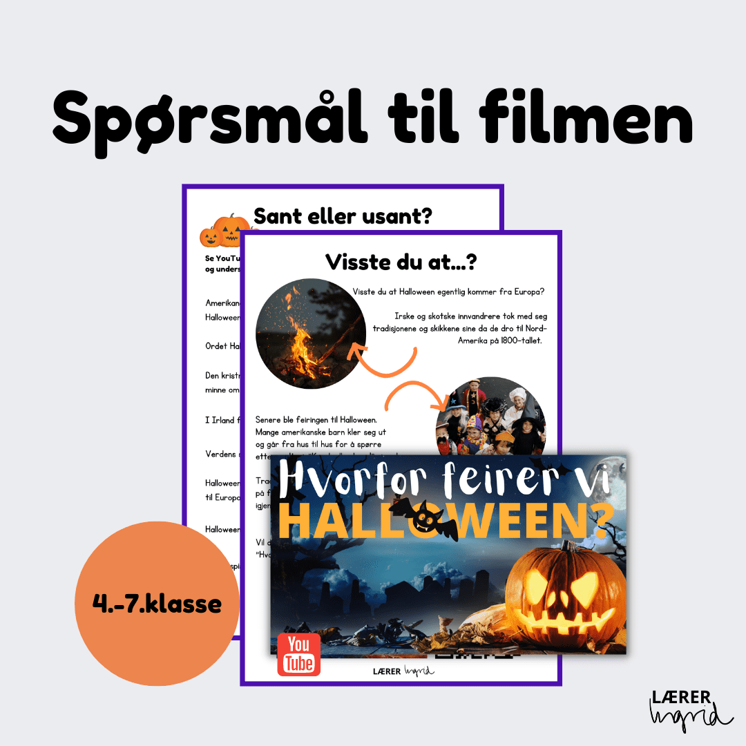 Spørsmål til filmen om Halloween bm+nn