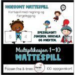 MATTESPILL Gangepop