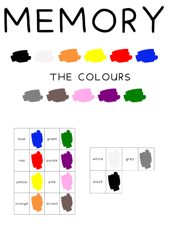 Fargene på engelsk
