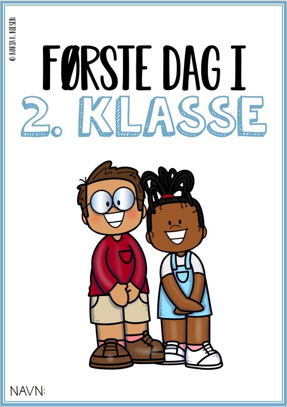 Første dag i 2. klasse