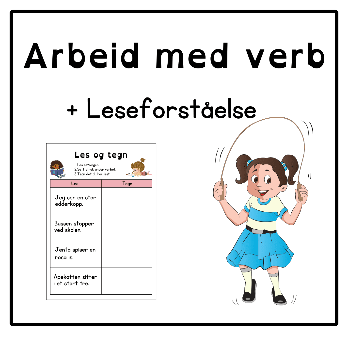 Arbeid med verb