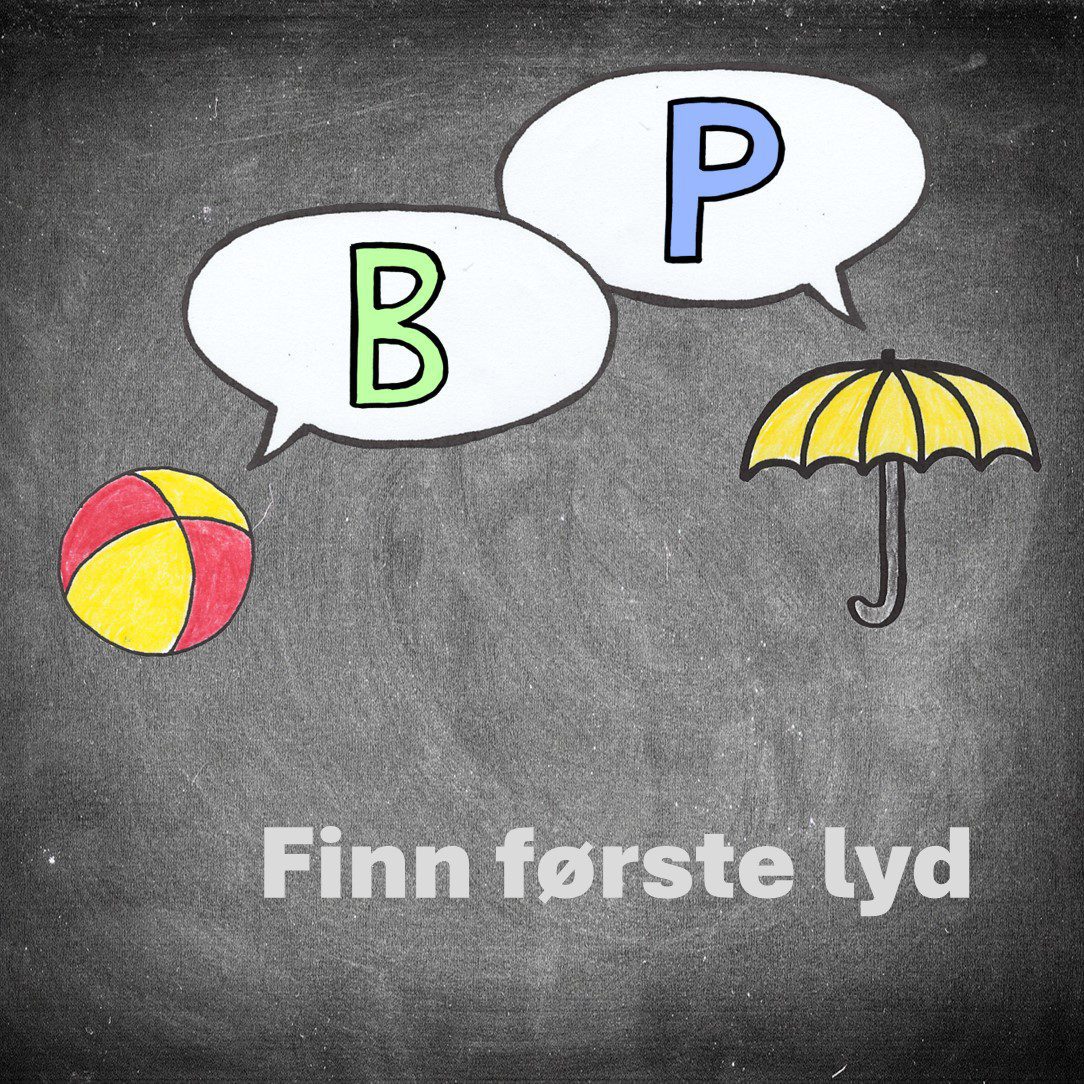 Finn første lyd – B og P