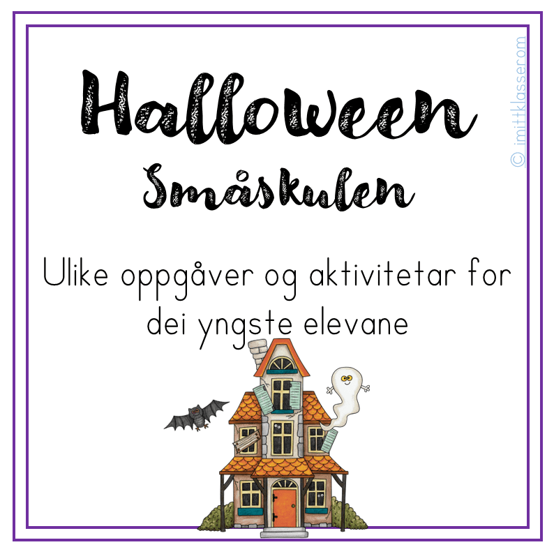 Halloweenoppgåver småskulen – NYNORSK