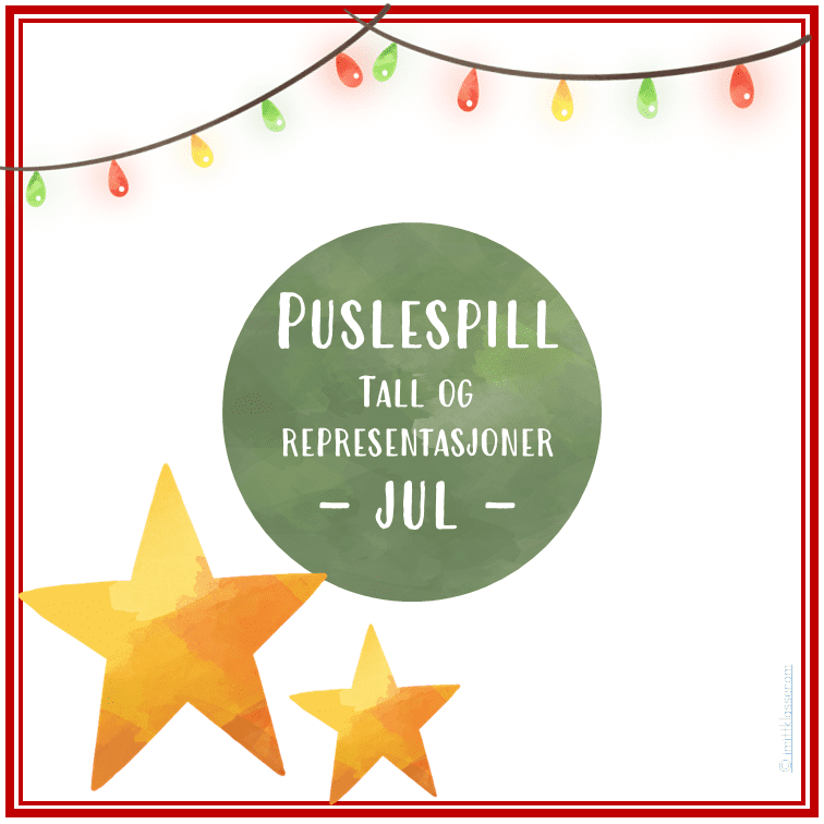 Puslespill – Tall og representasjoner – JUL