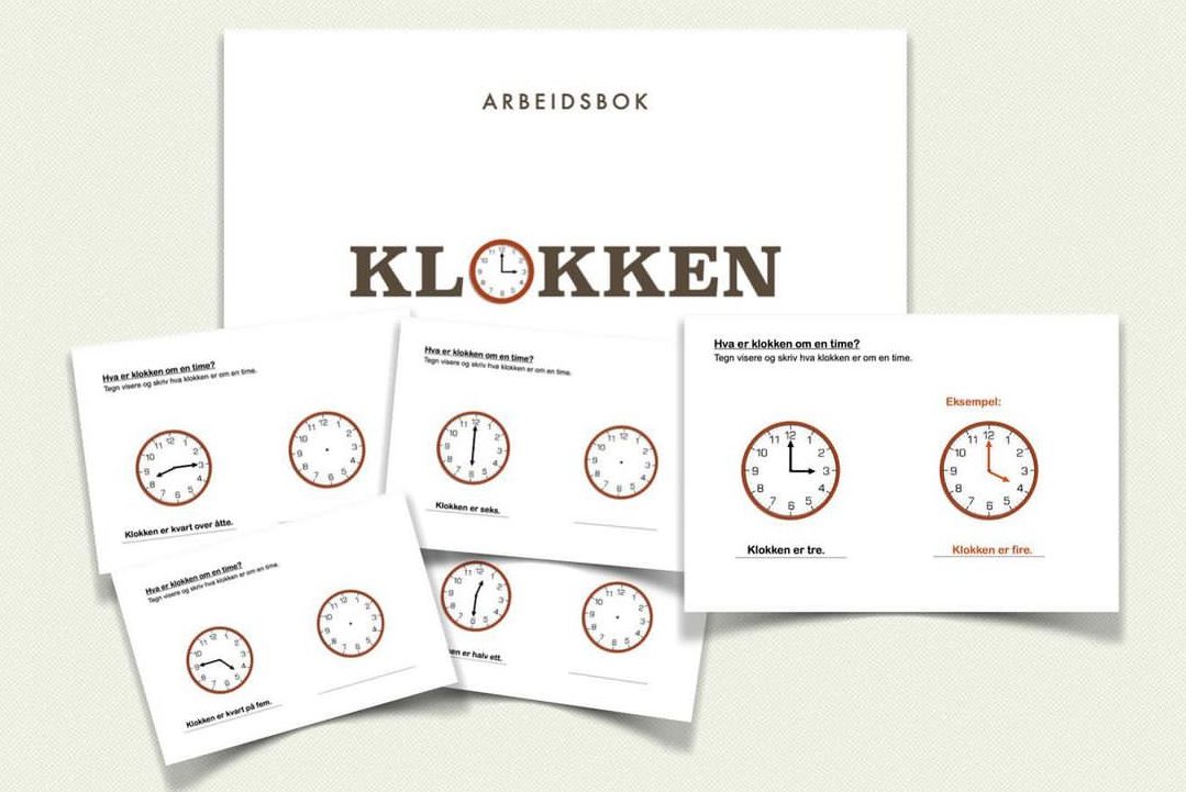 Arbeidsbok – Klokken