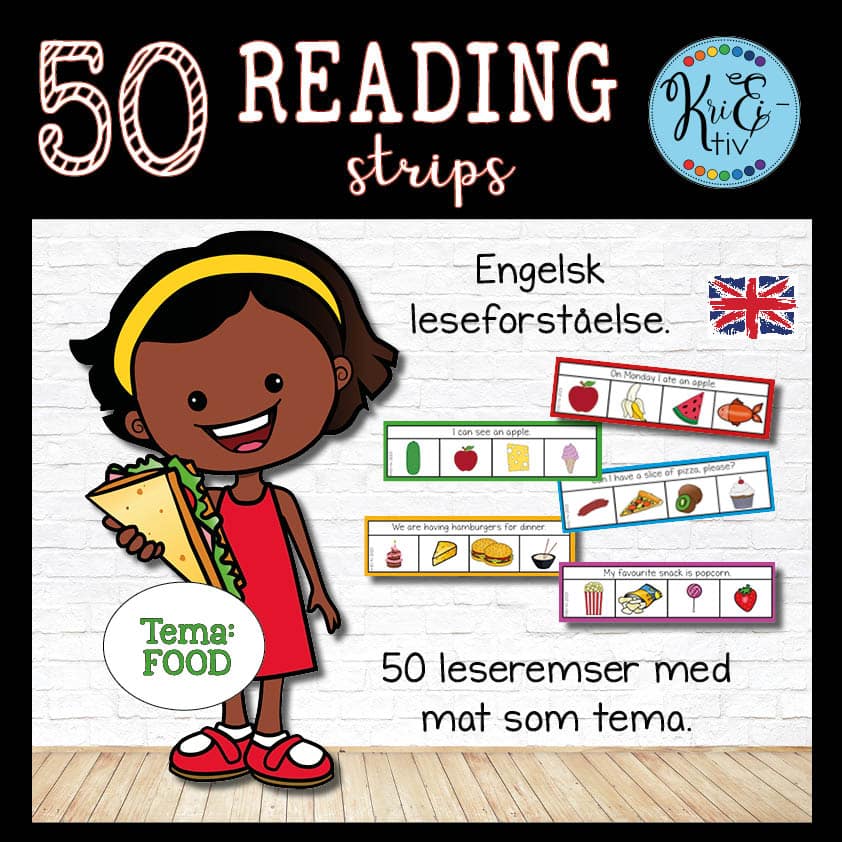 Reading strips FOOD 🇬🇧