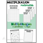 Multiplikasjon 2 aktivitetar + 2 spel – NN og BM