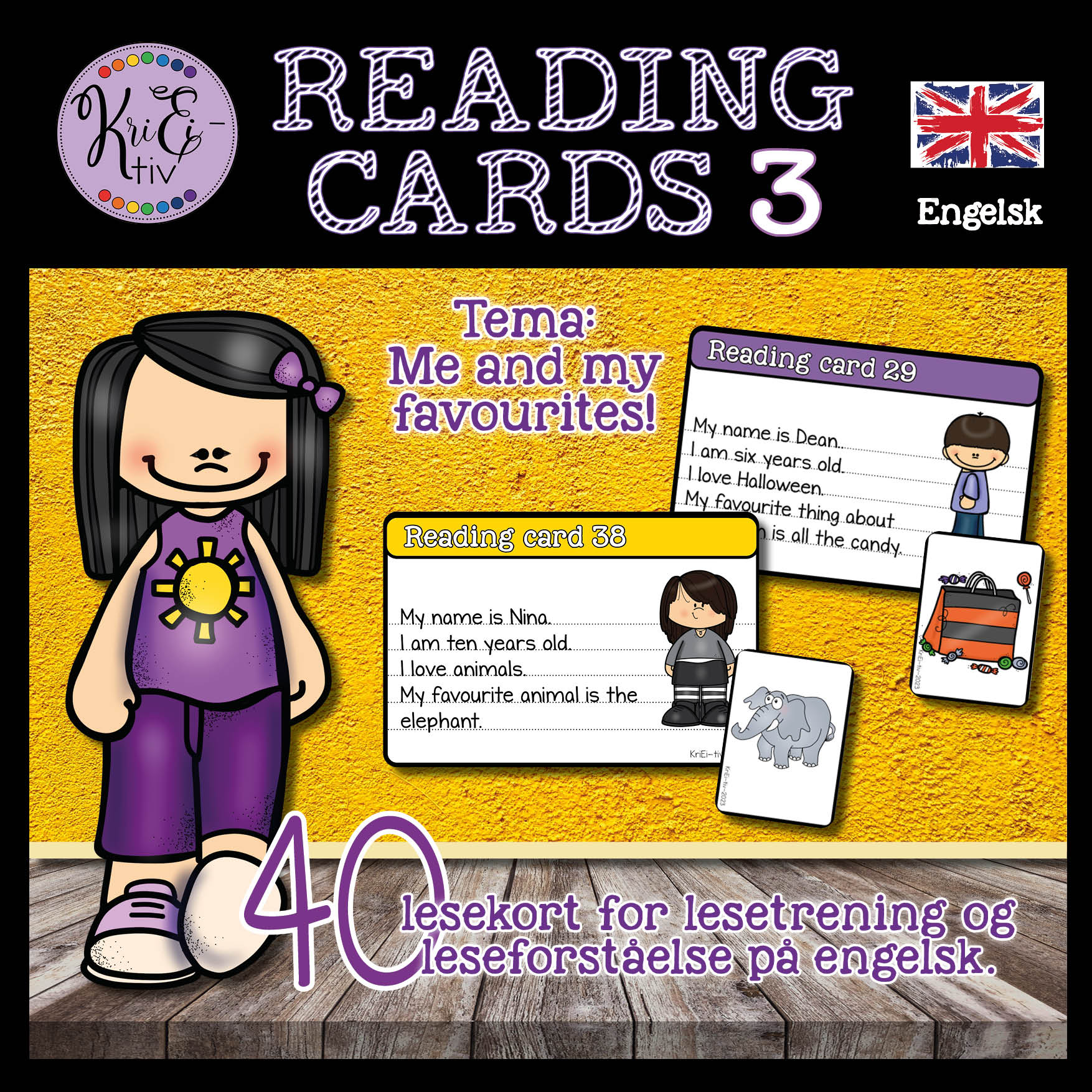Reading cards 3 🇬🇧