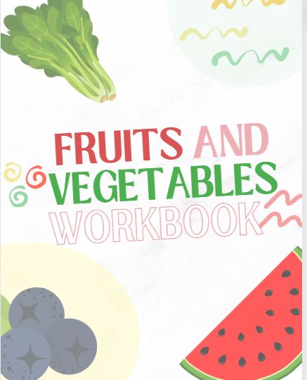 Fruit and vegetables woorkbook