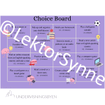 “Choice Board”