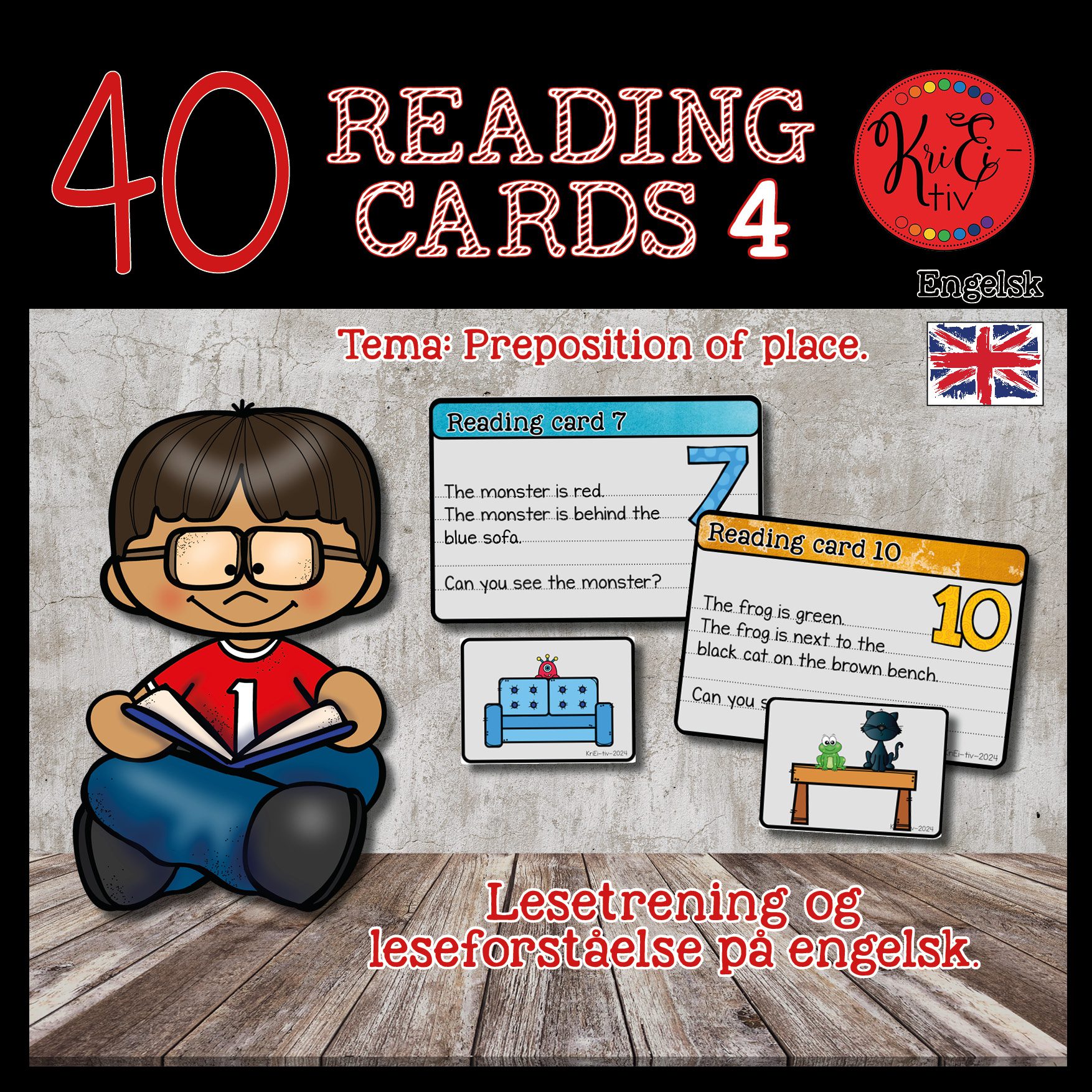 Reading Cards 4