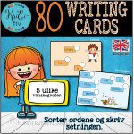 80 WRITING CARDS 🇬🇧
