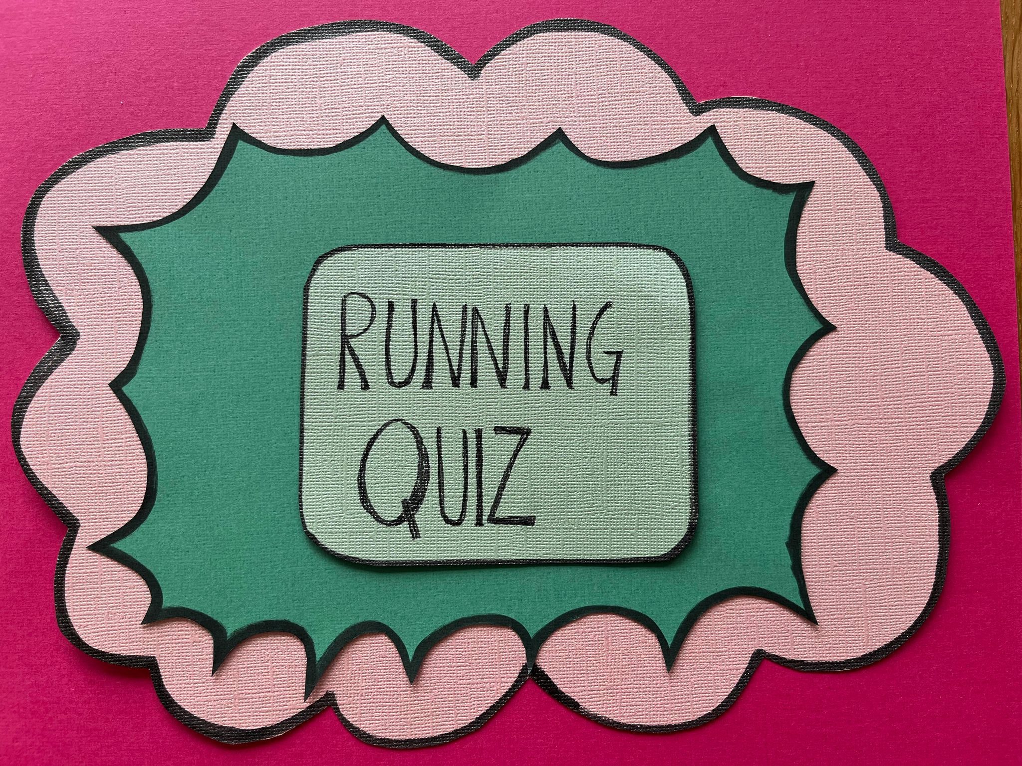 Running quiz multiplication 7, løperebus multiplikasjon 7