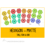Hexagon – matte
