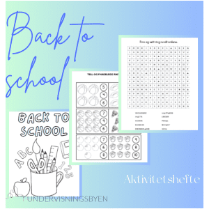 Skolestart - Aktivitetshefte