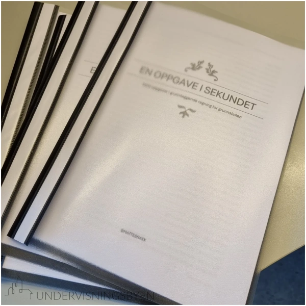 En oppgave i sekundet - 3600 oppgaver i grunnleggende regning for hele grunnskolen