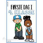 Første dag i 4. klasse