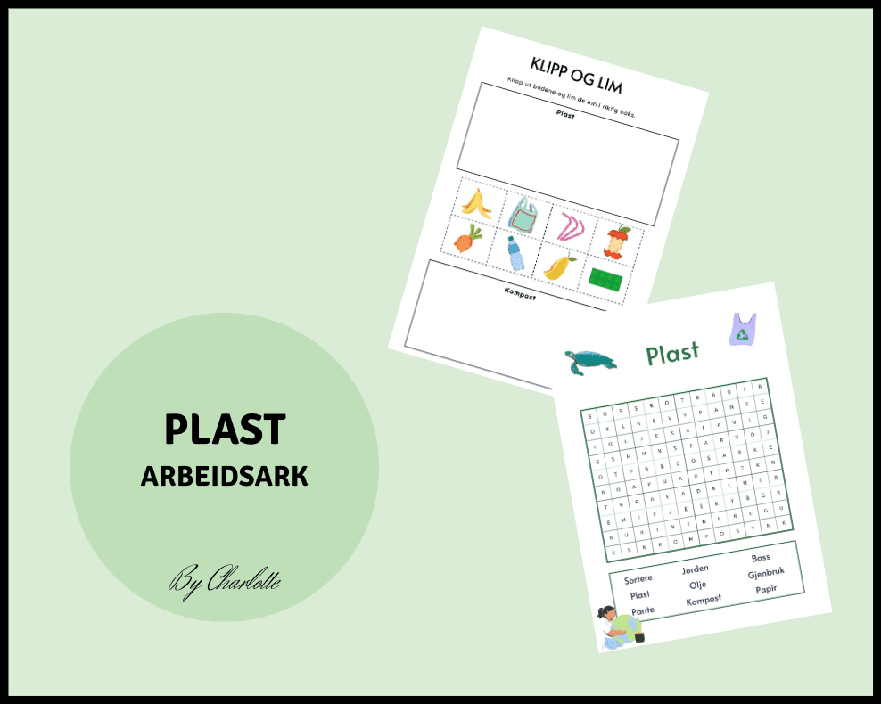 Plast arbeidsark