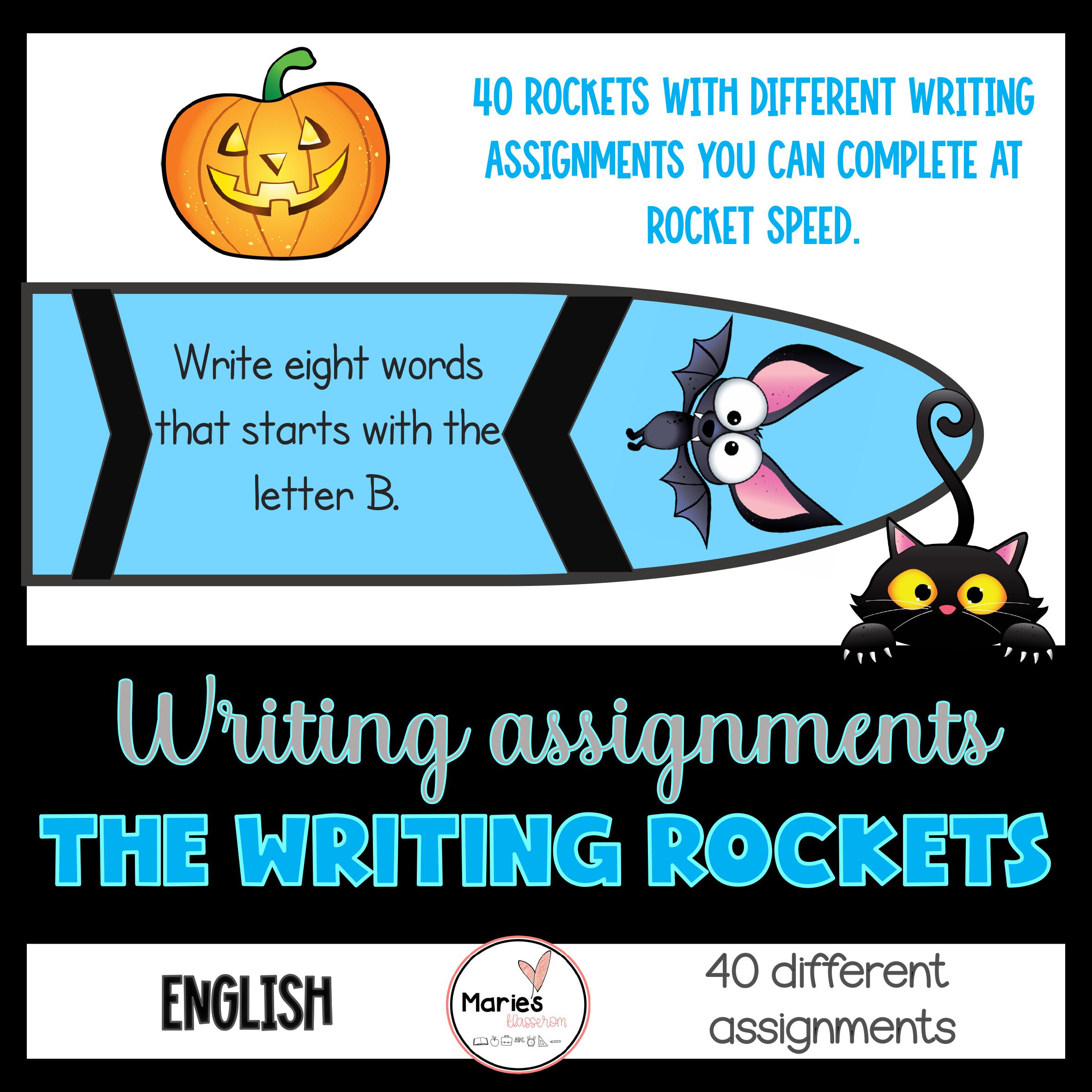 The writing rockets