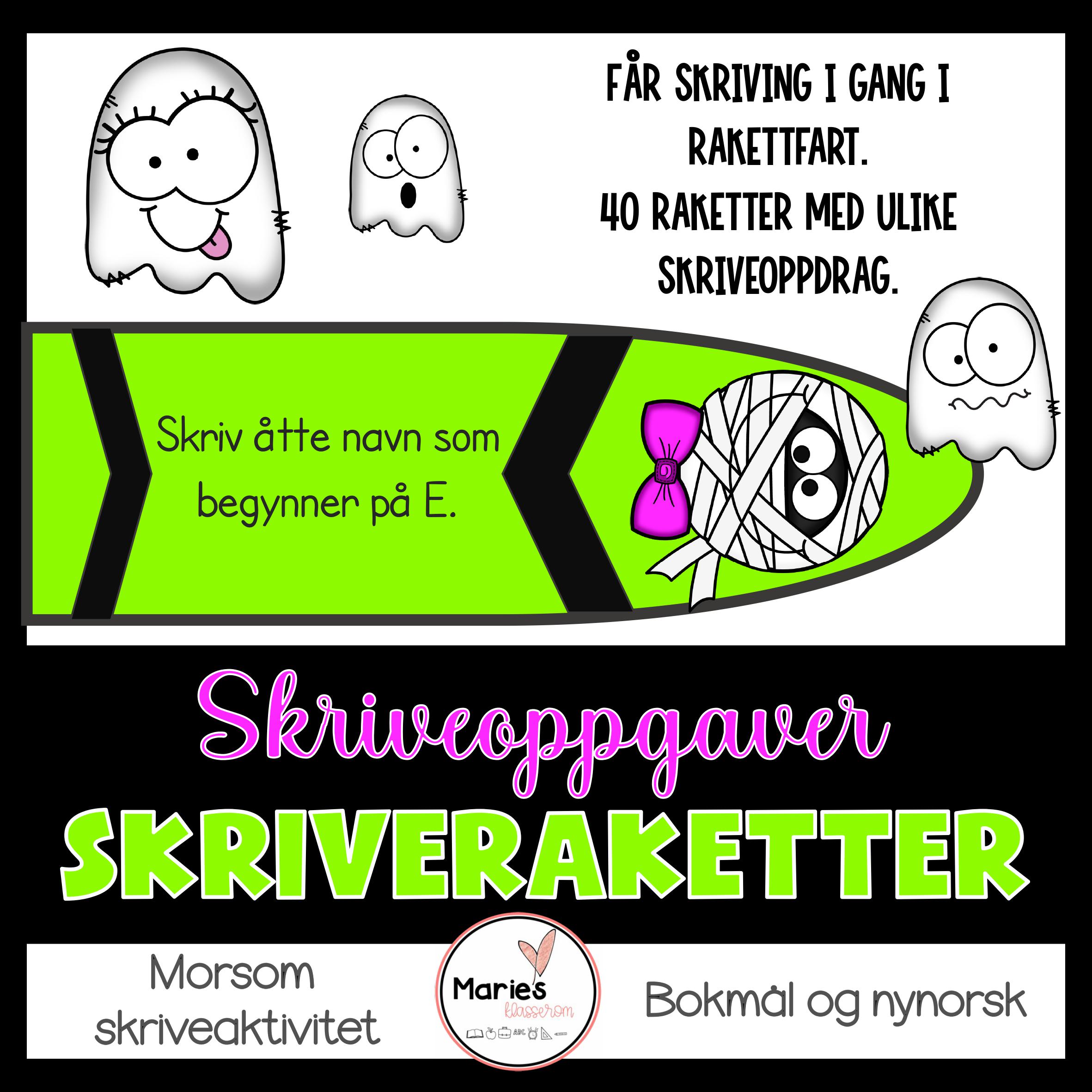 SKRIVERAKETTER