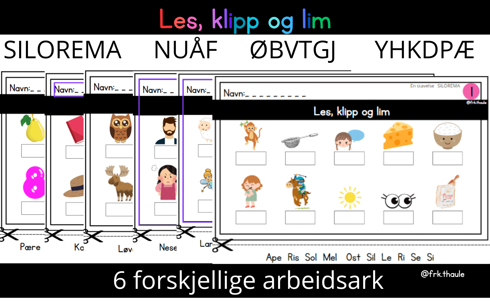 Les, klipp og lim SILOREMA ++