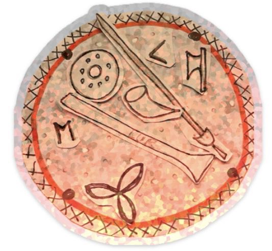 Spill med vikingsymboler, "dobbel"/ "spot it" - Bilde 10