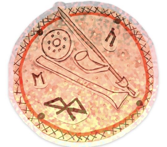 Spill med vikingsymboler, "dobbel"/ "spot it" - Bilde 11