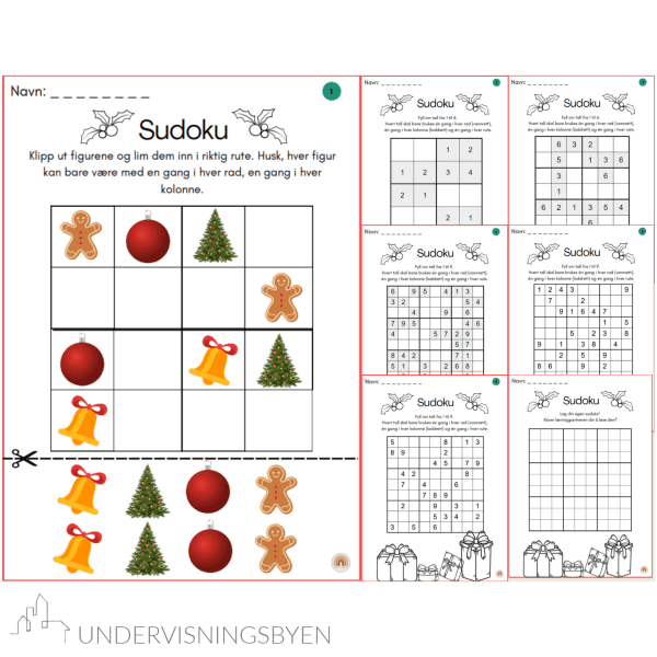 Julens kryssord og sudoku! - Bilde 3