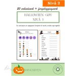 Halloween-gøy. Nivå 3