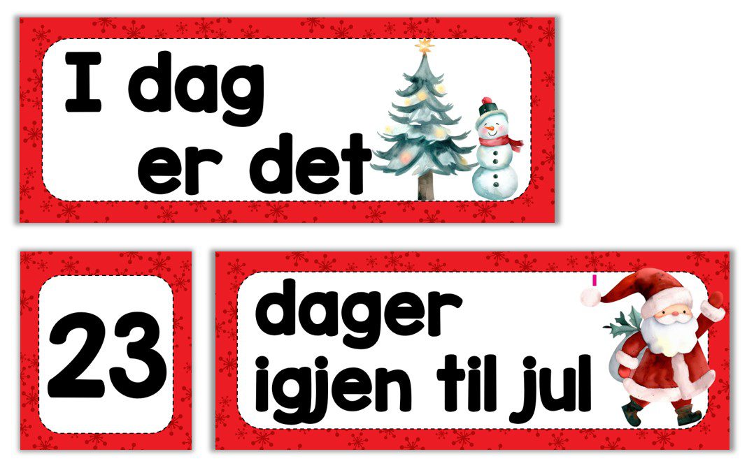 Nedtelling til jul