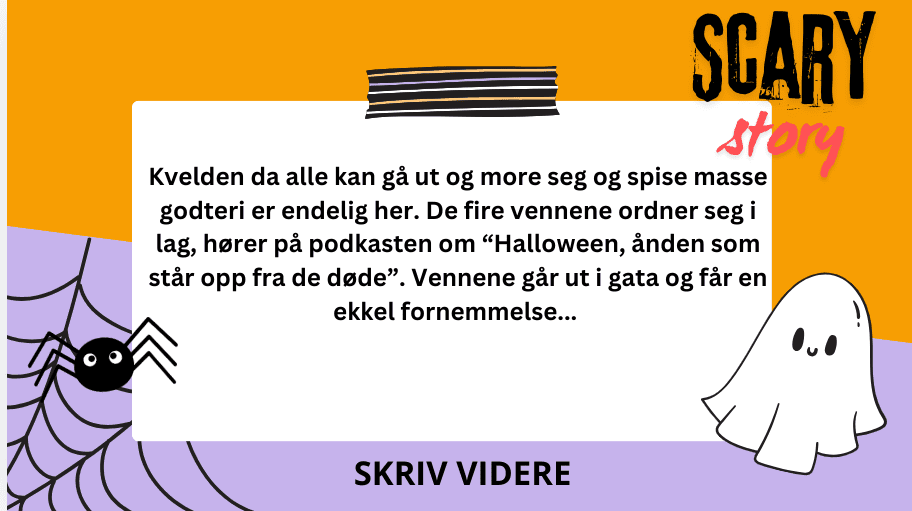 Skrivestarter til halloween