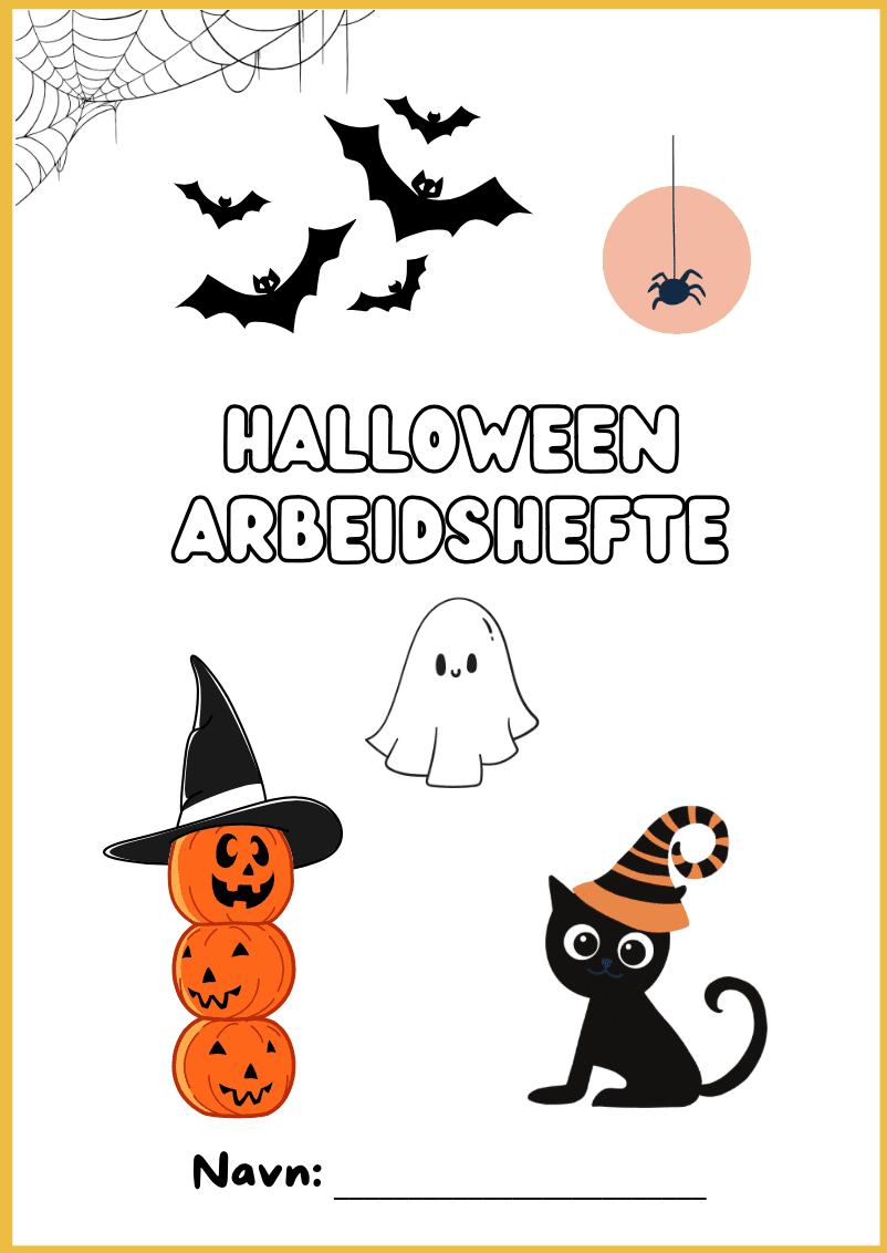 Halloween arbeidshefte