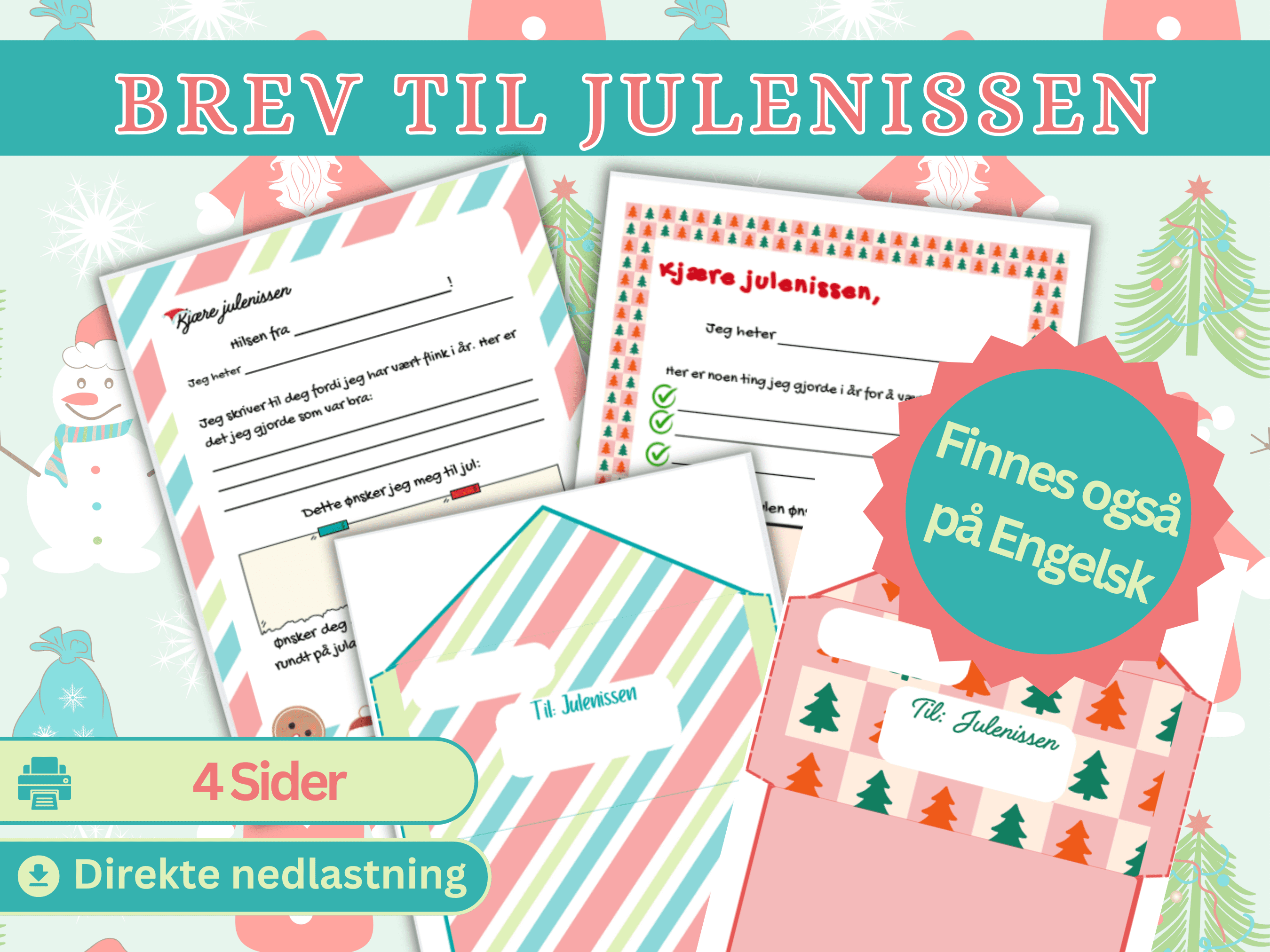 Brev til julenissen