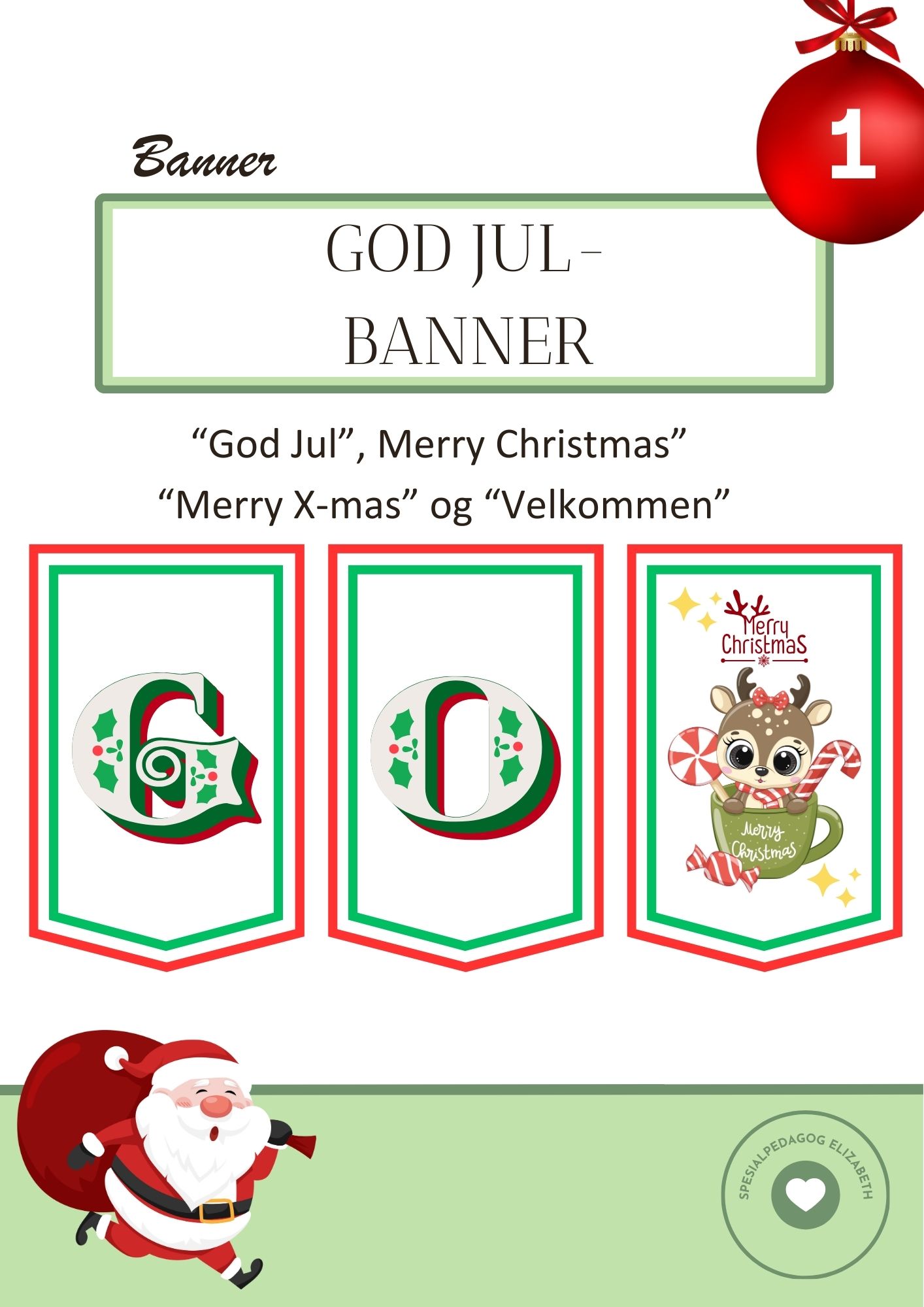 God jul – banner 1