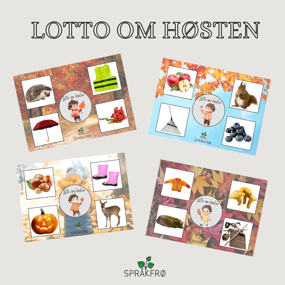 Språkspill: Lotto om høsten