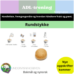 ADL-trening matgr. rundstykke BM/NN