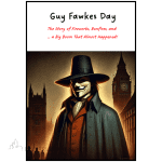 Guy Fawkes Day – The story of fireworks, bonfires, and a big boom that almost happened!