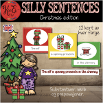 Silly sentences Christmas edition 🇬🇧