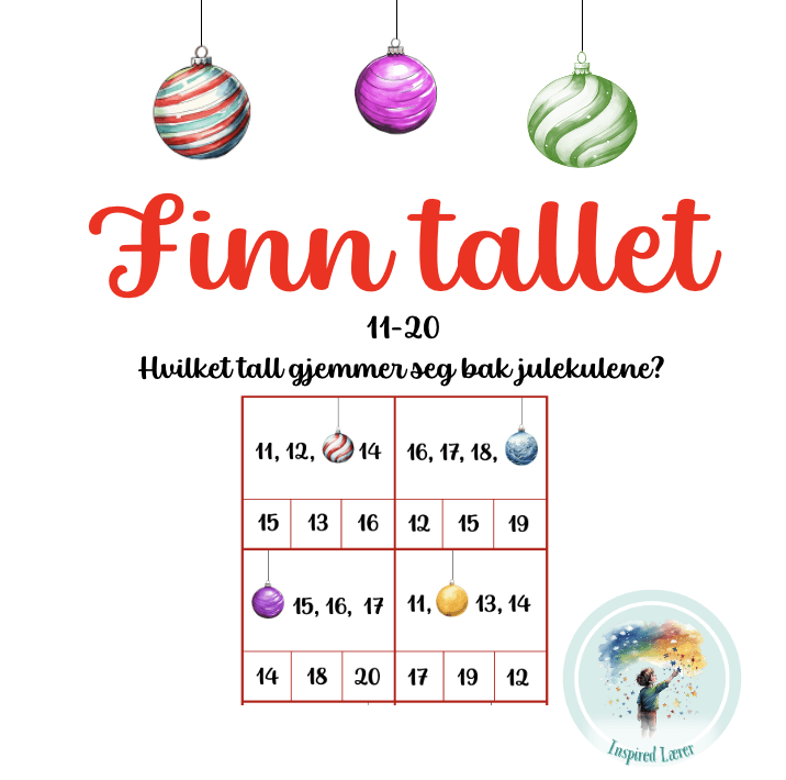 Jul – Finn tallet 11-20