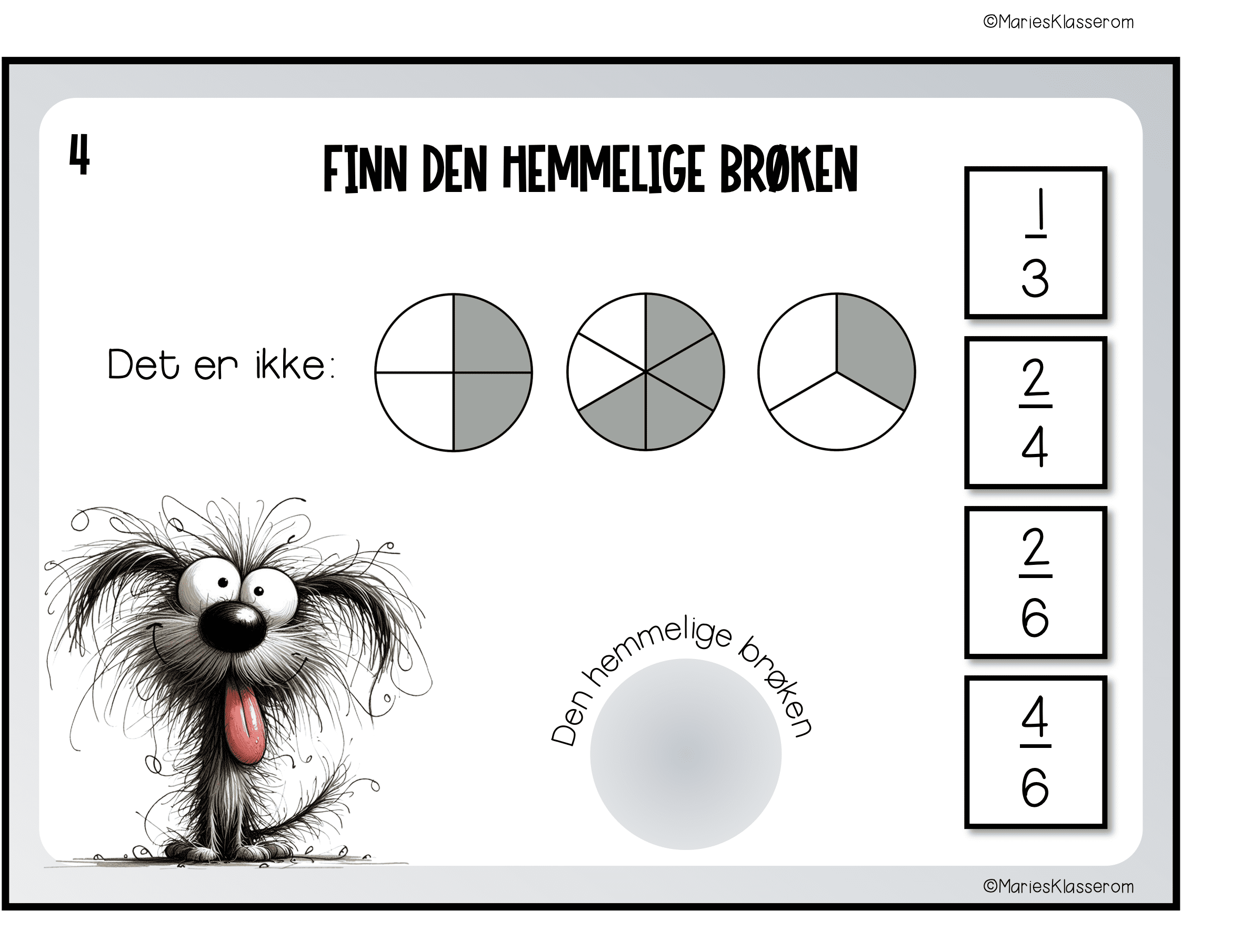 DET HEMMELIGE TALLET 6 BRØK - Bilde 3