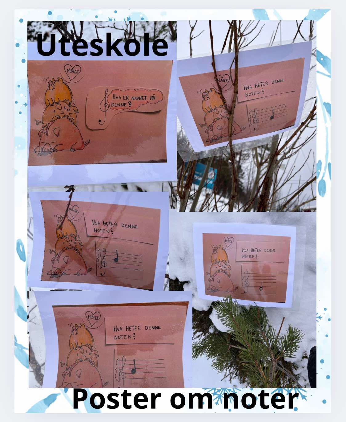 Poster om noter