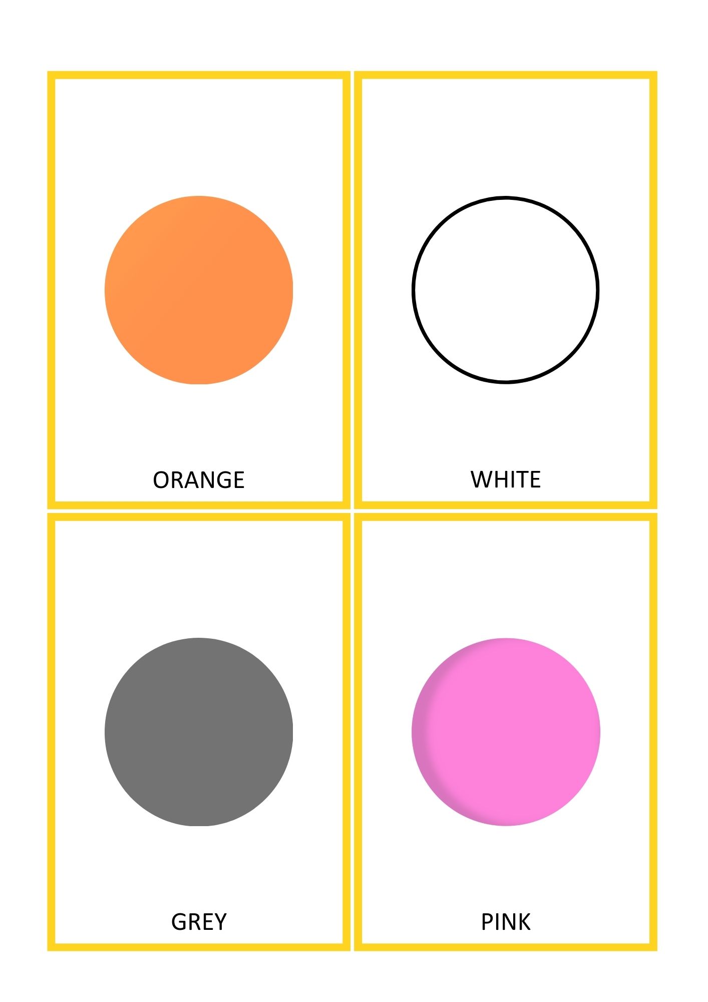 My first english words 1- colors, animals and fruits - Bilde 10