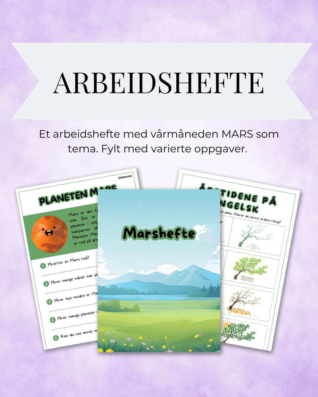 Arbeidshefte Mars 2025