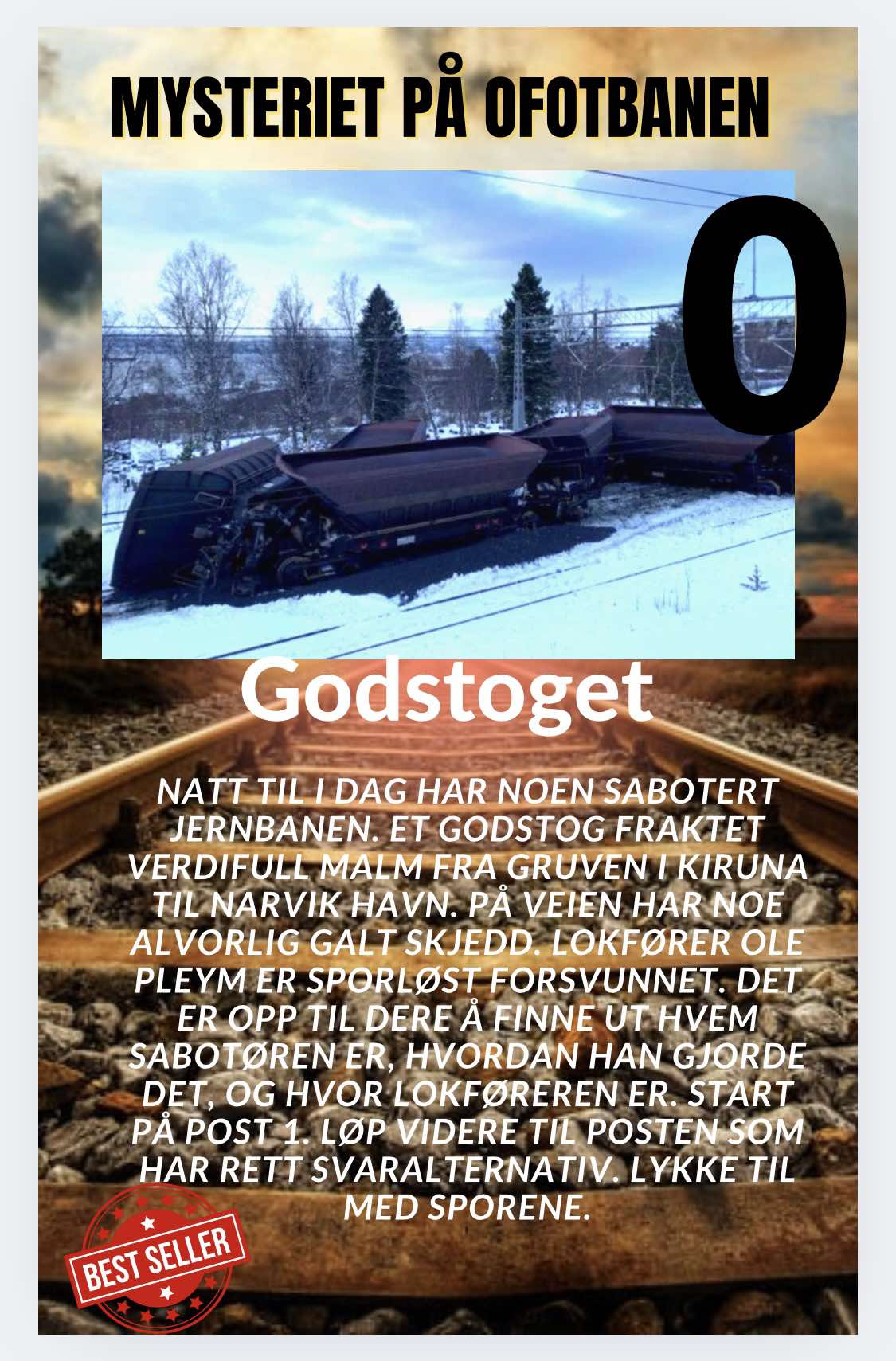Løperebus -Krim - Mysteriet på Ofotbanen