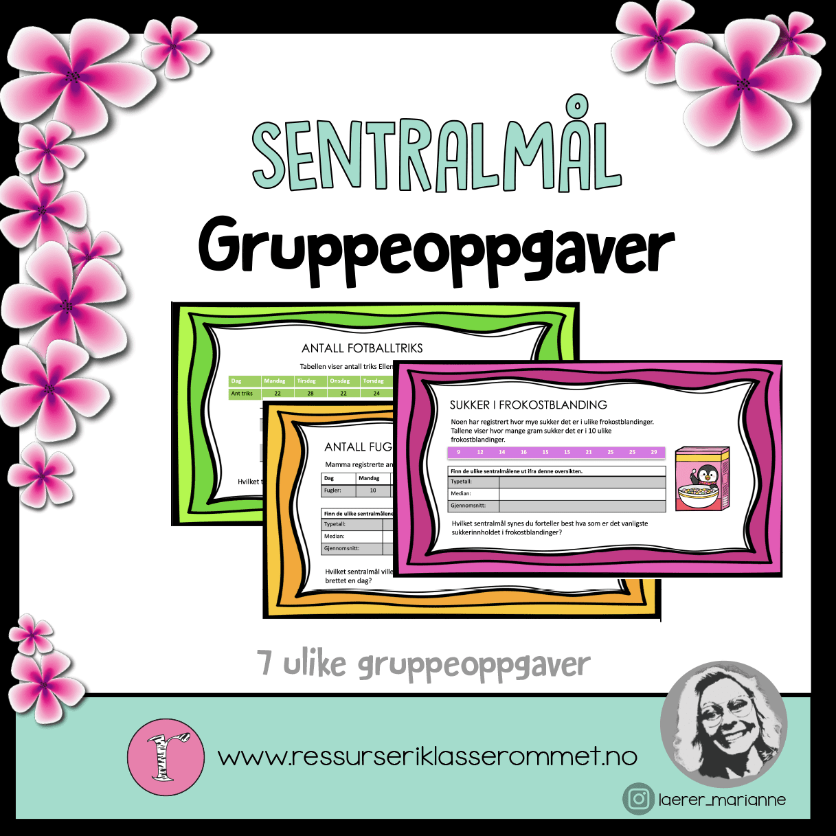 Sentralmål Gruppeoppgaver