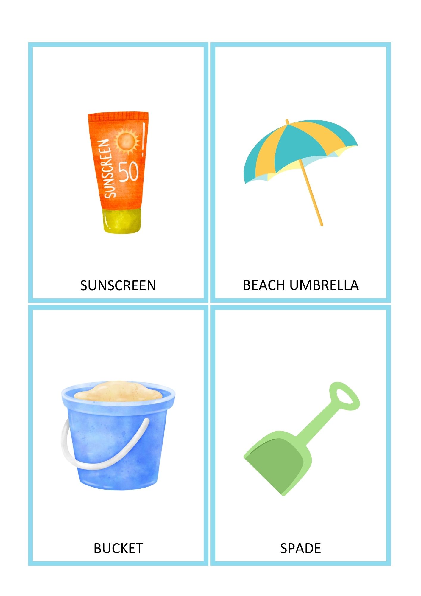 My first english words 4 - classroom, body and beach - Bilde 12